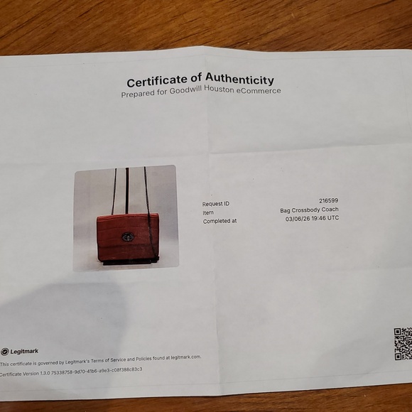 Like NEW Coach Bowery Croc Embossed Crossbody - Picture 11 of 12